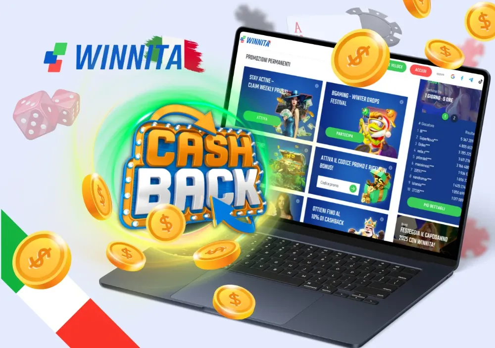 Winnita bonus e promozioni settimanali per giocatori