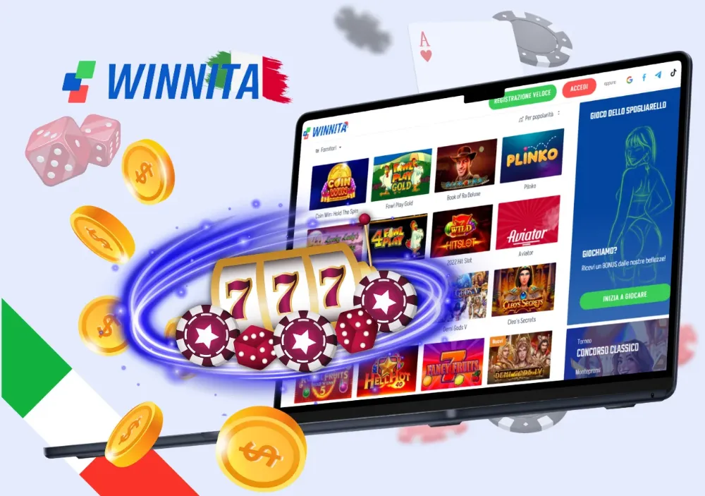 Winnita casino mobile app per iOS e Android